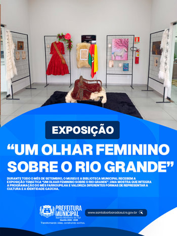 🖼️ Exposição “Um olhar feminino sobre o Rio Grande”