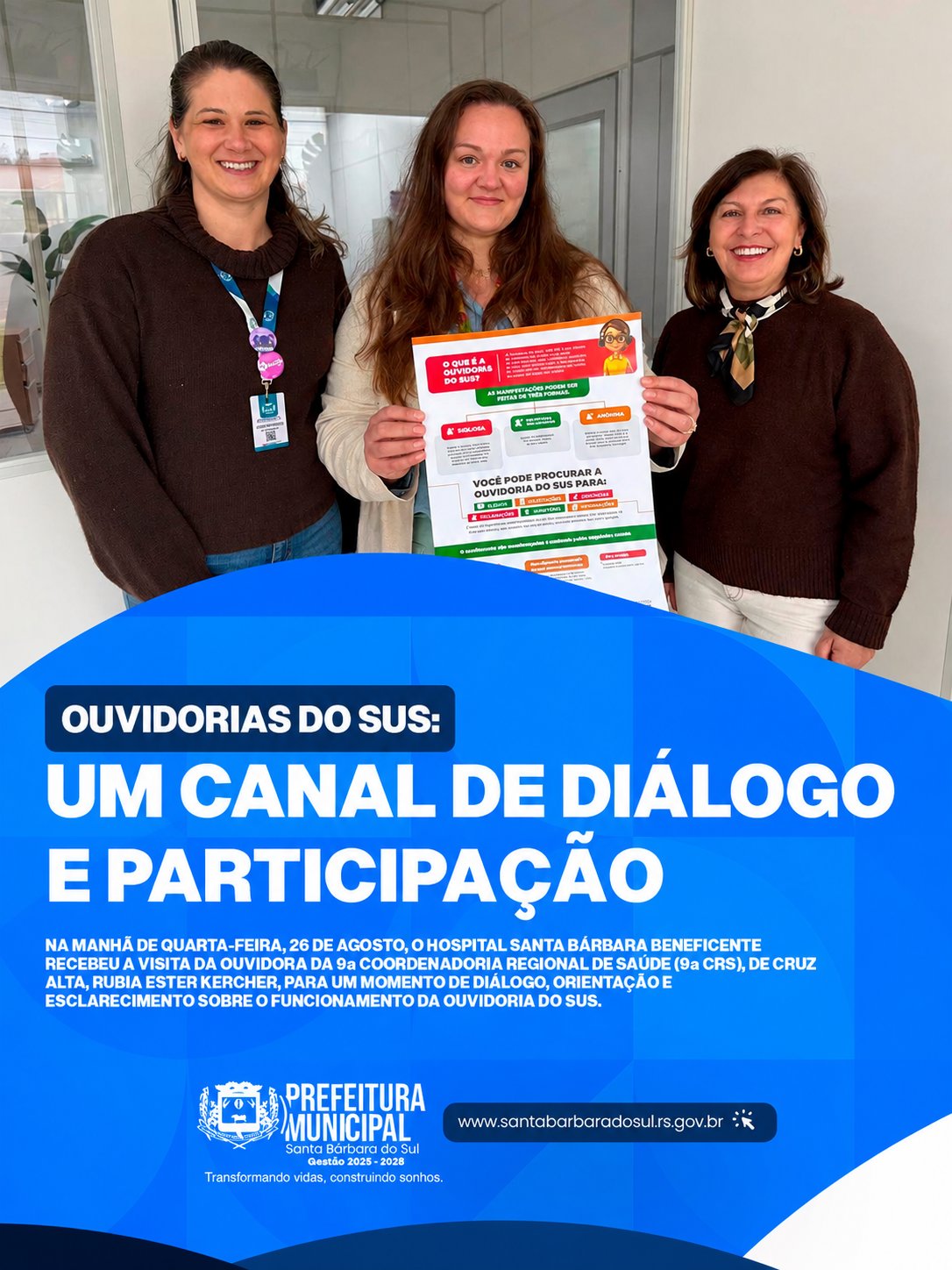 🗣️ Ouvidoria do SUS: um canal de di&aacute;logo e participa&ccedil;&atilde;o