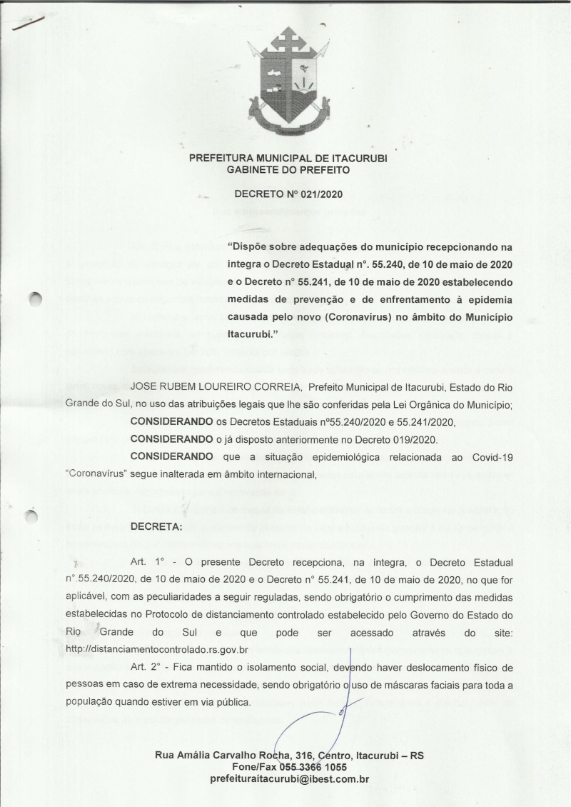 Decreto 21/2020