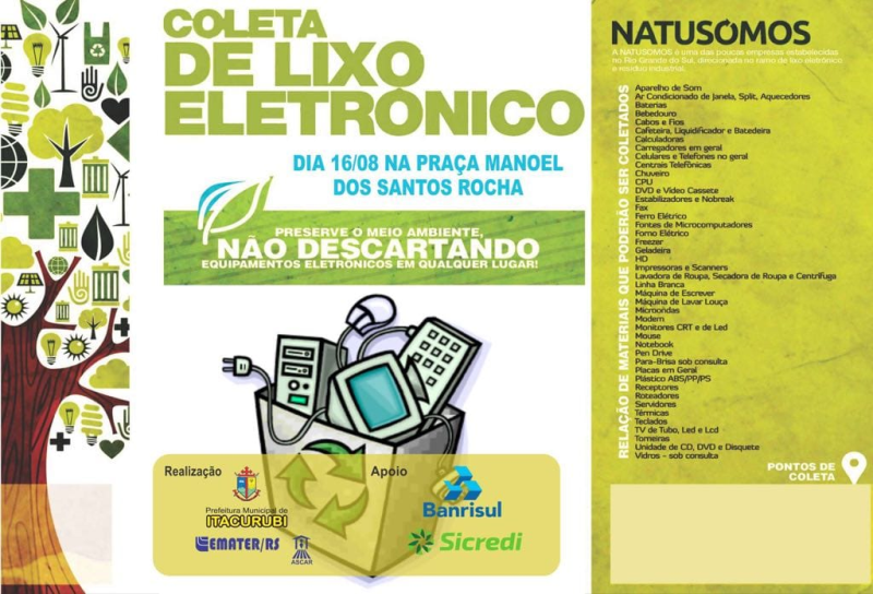 Informativo da Secretaria Municipal do Planejamento e Meio Ambiente.