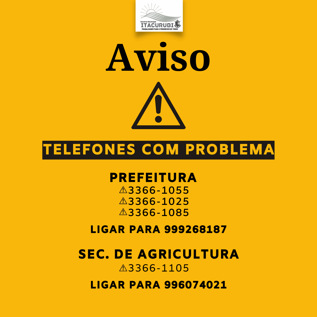 TELEFONE COM PROBLEMAS