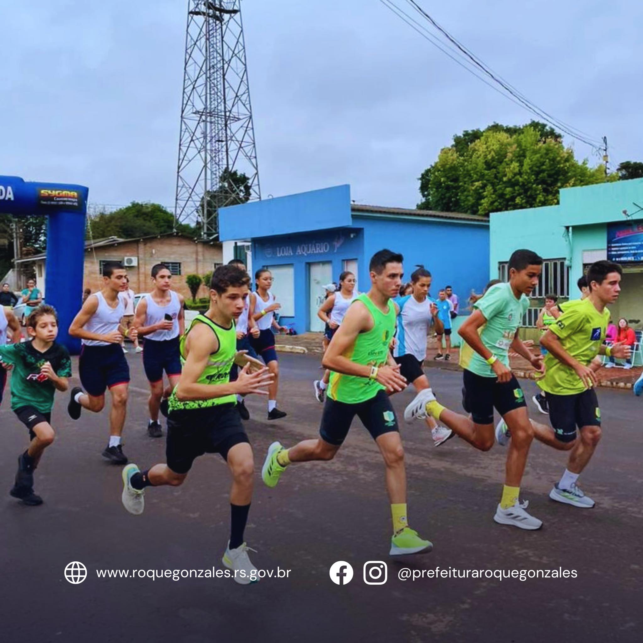 ETAPA DE ROQUE GONZALES DO 11º CIRCUITO REGIONAL DE CORRIDA DE RUA