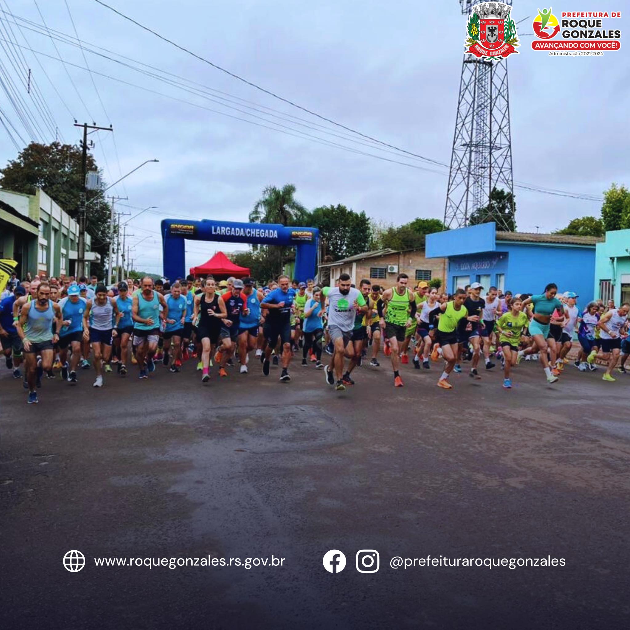 ETAPA DE ROQUE GONZALES DO 11º CIRCUITO REGIONAL DE CORRIDA DE RUA