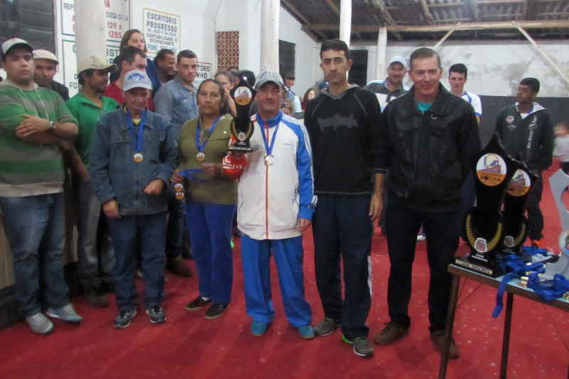 FINAL DO CAMPEONATO MUNICIPAL DE BOCHAS 2017