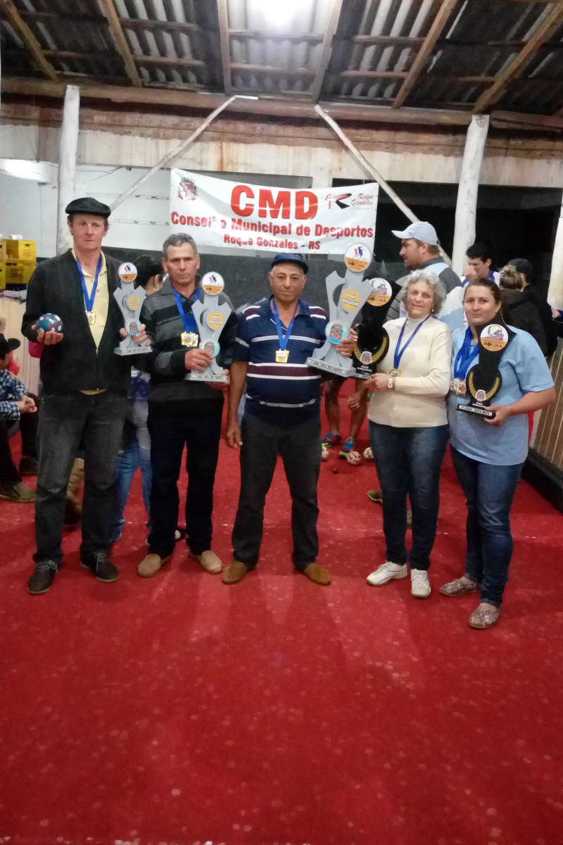 FINAL DO CAMPEONATO MUNICIPAL DE BOCHAS 2017