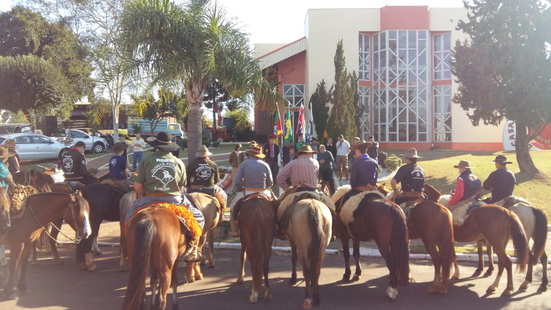 1ªTRILHA DA INTEGRAÇÃO JESUÍTICA-GUARANI E 8ª CAVALGADA NHEÇUANA 