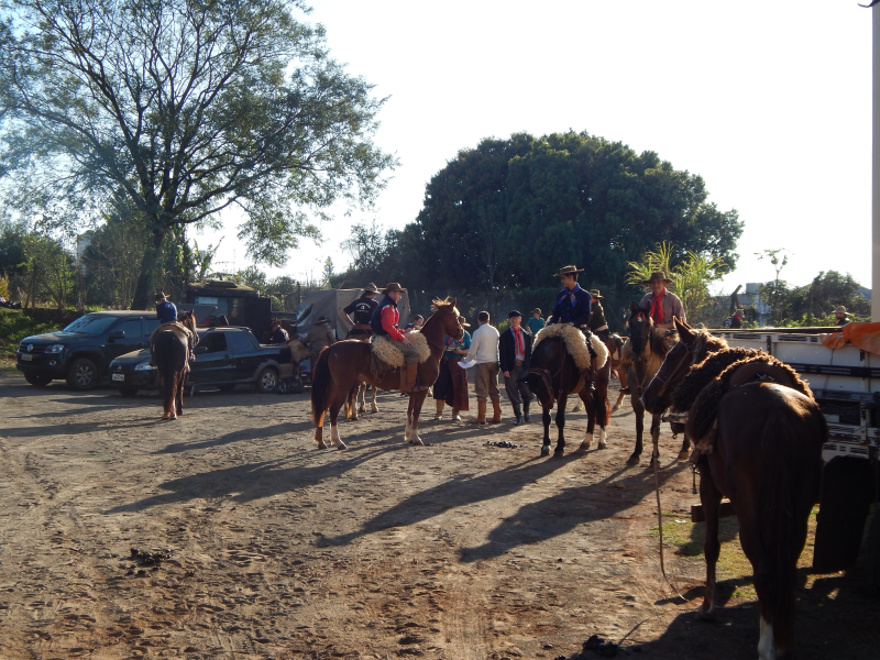 1ªTRILHA DA INTEGRAÇÃO JESUÍTICA-GUARANI E 8ª CAVALGADA NHEÇUANA 