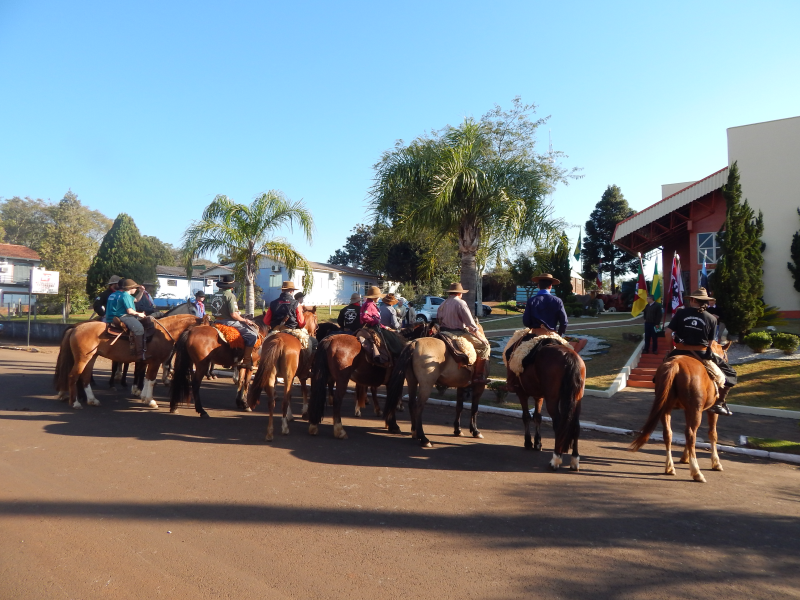 1ªTRILHA DA INTEGRAÇÃO JESUÍTICA-GUARANI E 8ª CAVALGADA NHEÇUANA 