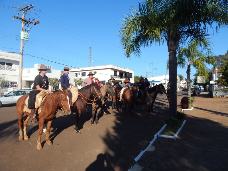 1ªTRILHA DA INTEGRAÇÃO JESUÍTICA-GUARANI E 8ª CAVALGADA NHEÇUANA 