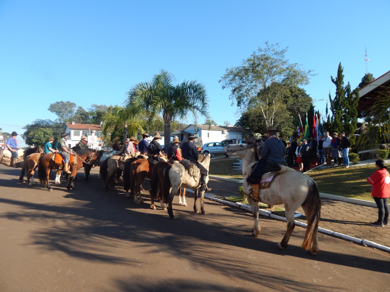 1ªTRILHA DA INTEGRAÇÃO JESUÍTICA-GUARANI E 8ª CAVALGADA NHEÇUANA 