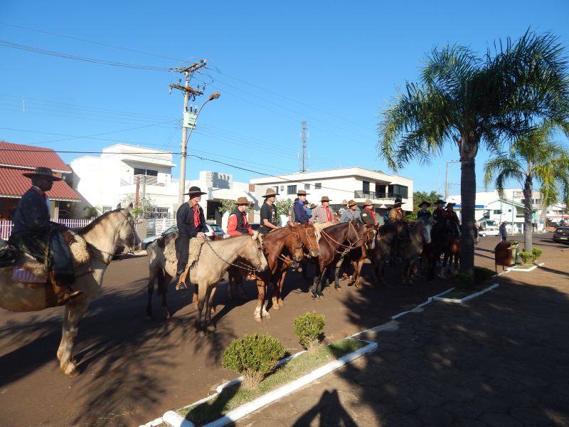1ªTRILHA DA INTEGRAÇÃO JESUÍTICA-GUARANI E 8ª CAVALGADA NHEÇUANA 