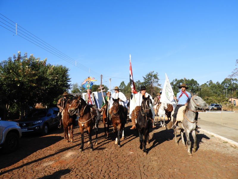 2° TRILHA DA INTEGRAÇÃO JESUÍTICA-GUARANI E 9° CAVALGADA NHEÇUANA-GUARANI