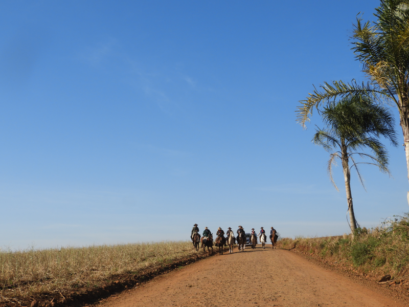 2° TRILHA DA INTEGRAÇÃO JESUÍTICA-GUARANI E 9° CAVALGADA NHEÇUANA-GUARANI