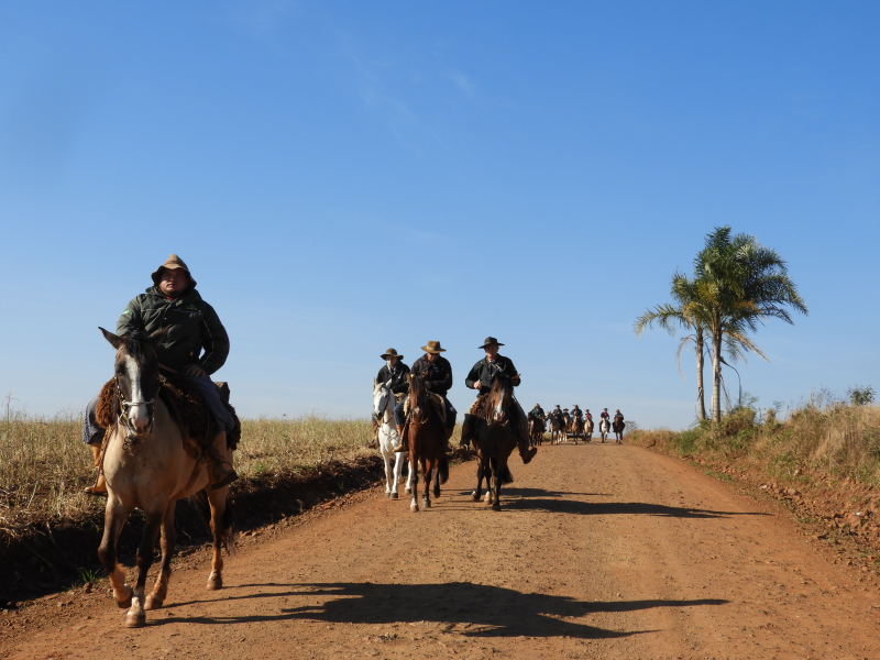 2° TRILHA DA INTEGRAÇÃO JESUÍTICA-GUARANI E 9° CAVALGADA NHEÇUANA-GUARANI