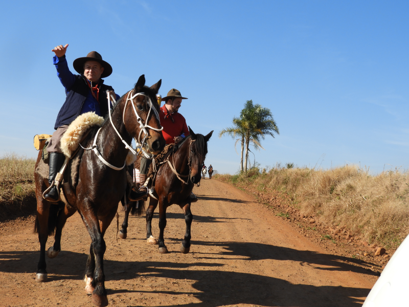 2° TRILHA DA INTEGRAÇÃO JESUÍTICA-GUARANI E 9° CAVALGADA NHEÇUANA-GUARANI
