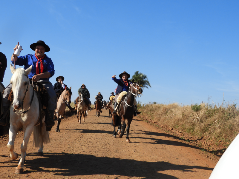 2° TRILHA DA INTEGRAÇÃO JESUÍTICA-GUARANI E 9° CAVALGADA NHEÇUANA-GUARANI