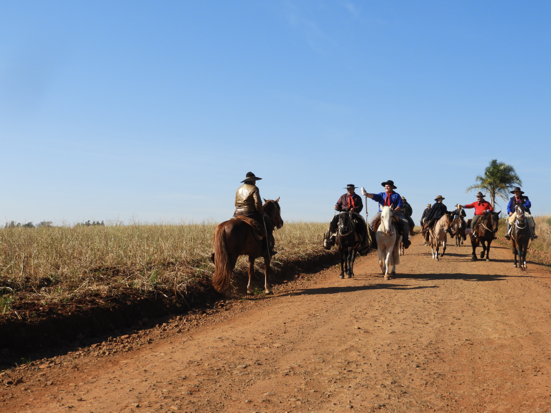  2° TRILHA DA INTEGRAÇÃO JESUÍTICA-GUARANI E 9° CAVALGADA NHEÇUANA-GUARANI