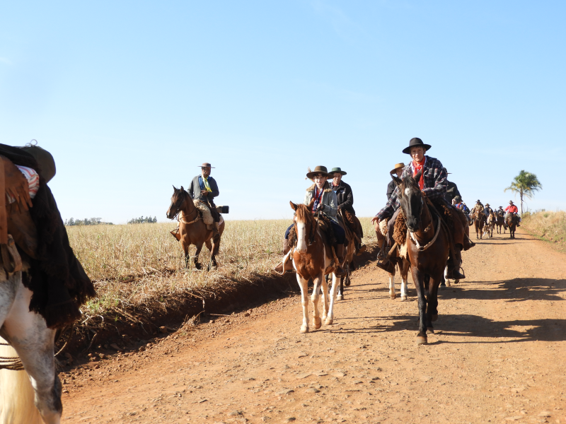 2° TRILHA DA INTEGRAÇÃO JESUÍTICA-GUARANI E 9° CAVALGADA NHEÇUANA-GUARANI