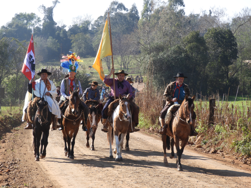  2° TRILHA DA INTEGRAÇÃO JESUÍTICA-GUARANI E 9° CAVALGADA NHEÇUANA-GUARANI