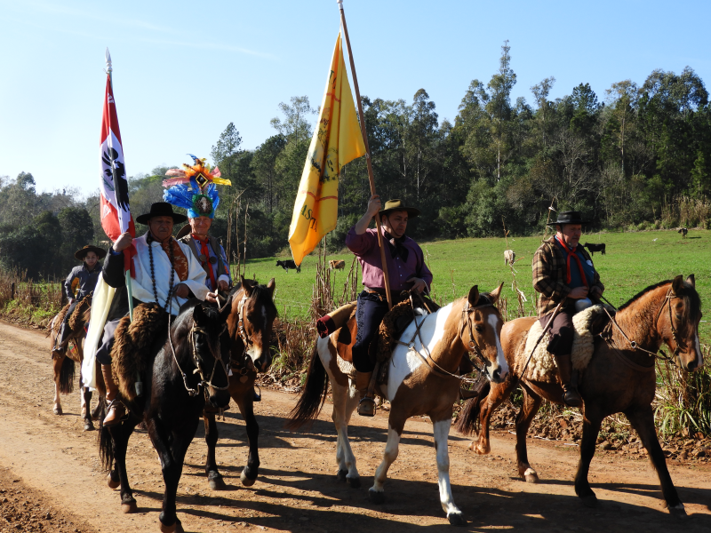  2° TRILHA DA INTEGRAÇÃO JESUÍTICA-GUARANI E 9° CAVALGADA NHEÇUANA-GUARANI