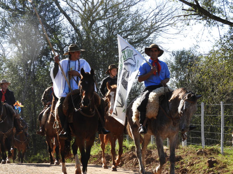  2° TRILHA DA INTEGRAÇÃO JESUÍTICA-GUARANI E 9° CAVALGADA NHEÇUANA-GUARANI