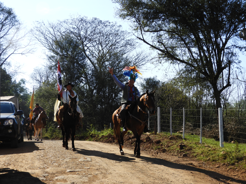  2° TRILHA DA INTEGRAÇÃO JESUÍTICA-GUARANI E 9° CAVALGADA NHEÇUANA-GUARANI