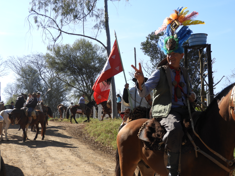 2° TRILHA DA INTEGRAÇÃO JESUÍTICA-GUARANI E 9° CAVALGADA NHEÇUANA-GUARANI