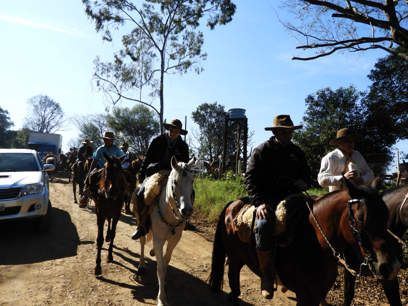 2° TRILHA DA INTEGRAÇÃO JESUÍTICA-GUARANI E 9° CAVALGADA NHEÇUANA-GUARANI