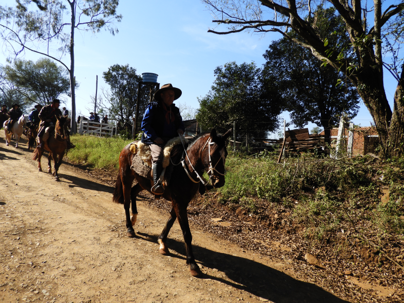 2° TRILHA DA INTEGRAÇÃO JESUÍTICA-GUARANI E 9° CAVALGADA NHEÇUANA-GUARANI