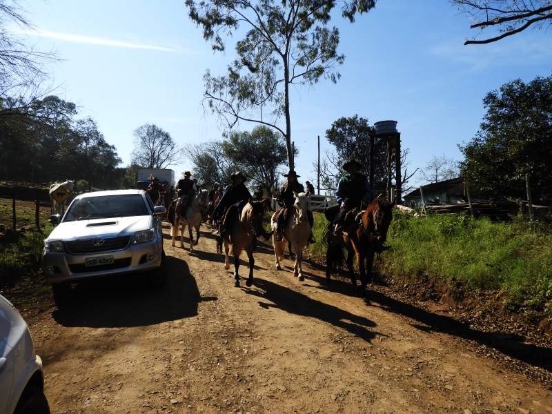 2° TRILHA DA INTEGRAÇÃO JESUÍTICA-GUARANI E 9° CAVALGADA NHEÇUANA-GUARANI