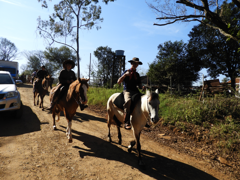 2° TRILHA DA INTEGRAÇÃO JESUÍTICA-GUARANI E 9° CAVALGADA NHEÇUANA-GUARANI