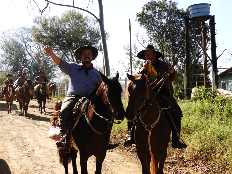 2° TRILHA DA INTEGRAÇÃO JESUÍTICA-GUARANI E 9° CAVALGADA NHEÇUANA-GUARANI