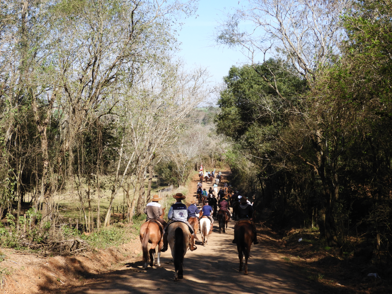 2° TRILHA DA INTEGRAÇÃO JESUÍTICA-GUARANI E 9° CAVALGADA NHEÇUANA-GUARANI