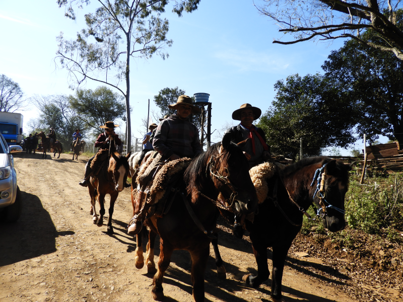 2° TRILHA DA INTEGRAÇÃO JESUÍTICA-GUARANI E 9° CAVALGADA NHEÇUANA-GUARANI