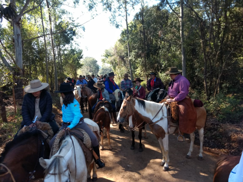 2° TRILHA DA INTEGRAÇÃO JESUÍTICA-GUARANI E 9° CAVALGADA NHEÇUANA-GUARANI