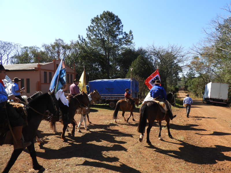 2° TRILHA DA INTEGRAÇÃO JESUÍTICA-GUARANI E 9° CAVALGADA NHEÇUANA-GUARANI