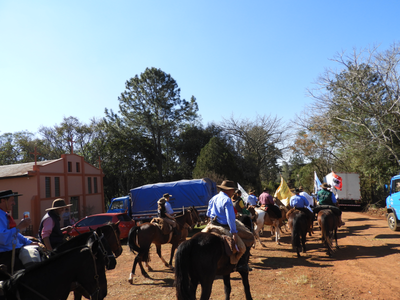 2° TRILHA DA INTEGRAÇÃO JESUÍTICA-GUARANI E 9° CAVALGADA NHEÇUANA-GUARANI