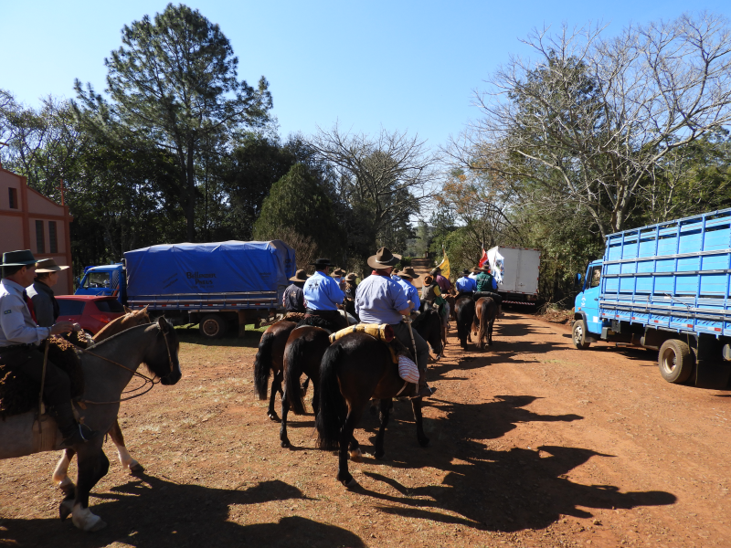 2° TRILHA DA INTEGRAÇÃO JESUÍTICA-GUARANI E 9° CAVALGADA NHEÇUANA-GUARANI