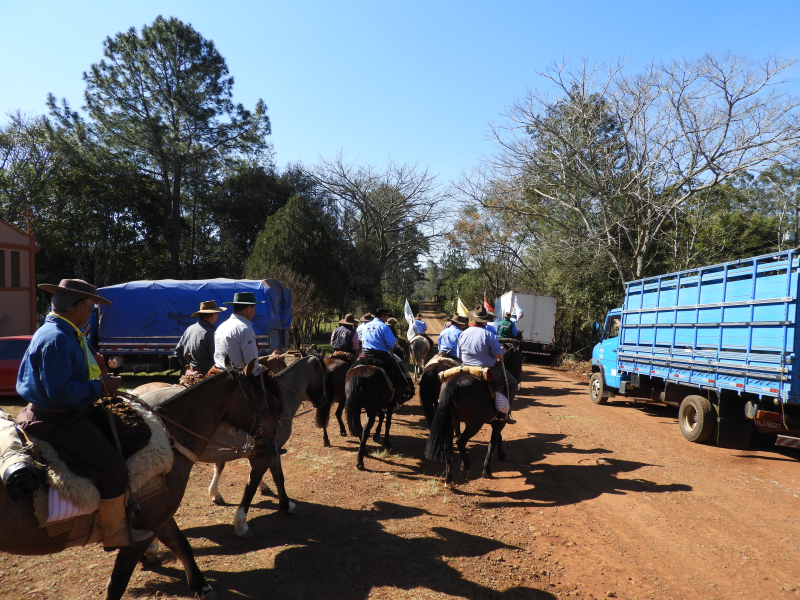 2° TRILHA DA INTEGRAÇÃO JESUÍTICA-GUARANI E 9° CAVALGADA NHEÇUANA-GUARANI