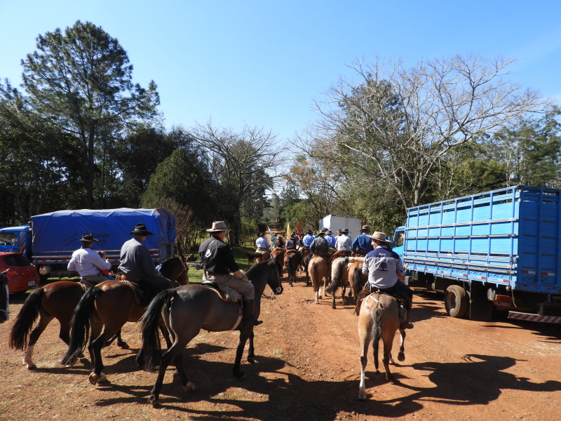 2° TRILHA DA INTEGRAÇÃO JESUÍTICA-GUARANI E 9° CAVALGADA NHEÇUANA-GUARANI
