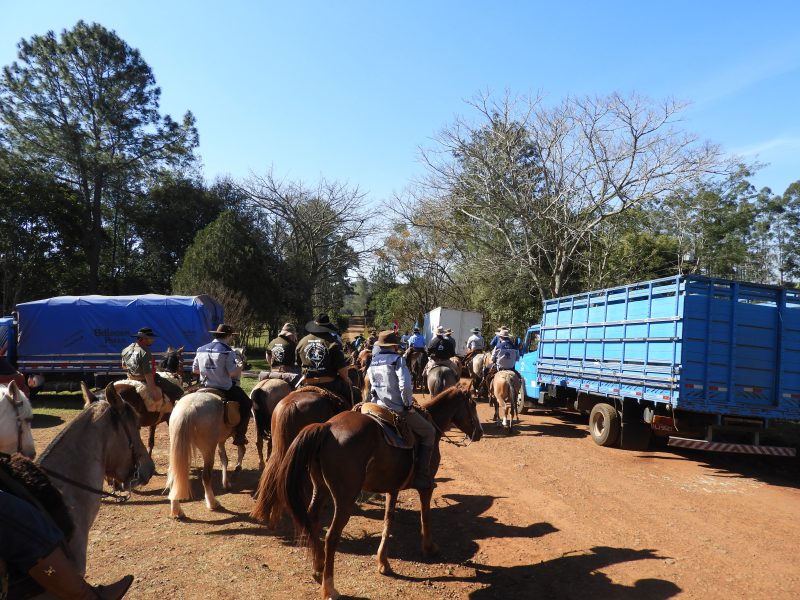 2° TRILHA DA INTEGRAÇÃO JESUÍTICA-GUARANI E 9° CAVALGADA NHEÇUANA-GUARANI