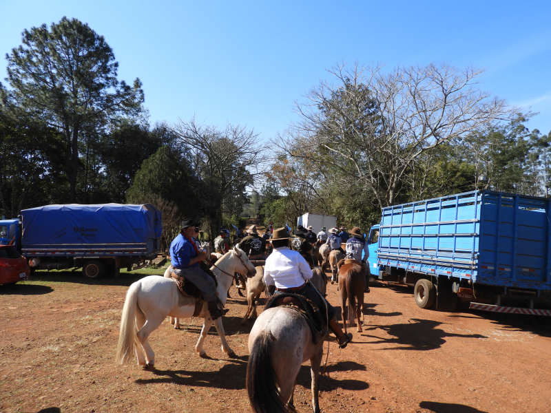 2° TRILHA DA INTEGRAÇÃO JESUÍTICA-GUARANI E 9° CAVALGADA NHEÇUANA-GUARANI