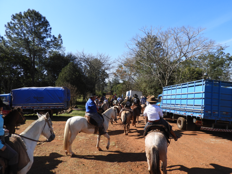 2° TRILHA DA INTEGRAÇÃO JESUÍTICA-GUARANI E 9° CAVALGADA NHEÇUANA-GUARANI