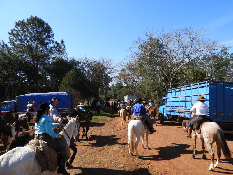 2° TRILHA DA INTEGRAÇÃO JESUÍTICA-GUARANI E 9° CAVALGADA NHEÇUANA-GUARANI