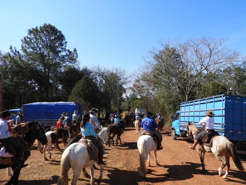 2° TRILHA DA INTEGRAÇÃO JESUÍTICA-GUARANI E 9° CAVALGADA NHEÇUANA-GUARANI