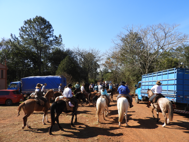 2° TRILHA DA INTEGRAÇÃO JESUÍTICA-GUARANI E 9° CAVALGADA NHEÇUANA-GUARANI