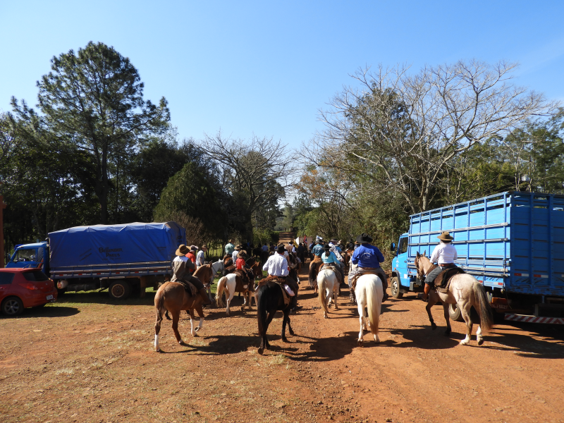2° TRILHA DA INTEGRAÇÃO JESUÍTICA-GUARANI E 9° CAVALGADA NHEÇUANA-GUARANI