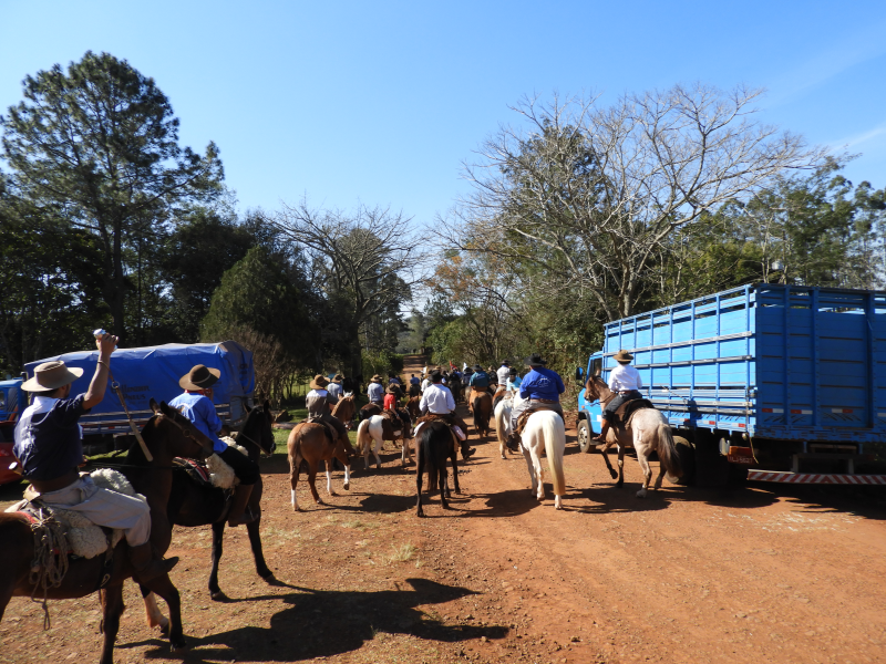 2° TRILHA DA INTEGRAÇÃO JESUÍTICA-GUARANI E 9° CAVALGADA NHEÇUANA-GUARANI
