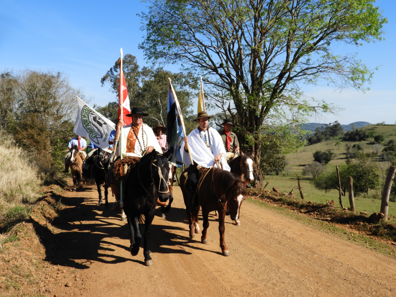 2° TRILHA DA INTEGRAÇÃO JESUÍTICA-GUARANI E 9° CAVALGADA NHEÇUANA-GUARANI