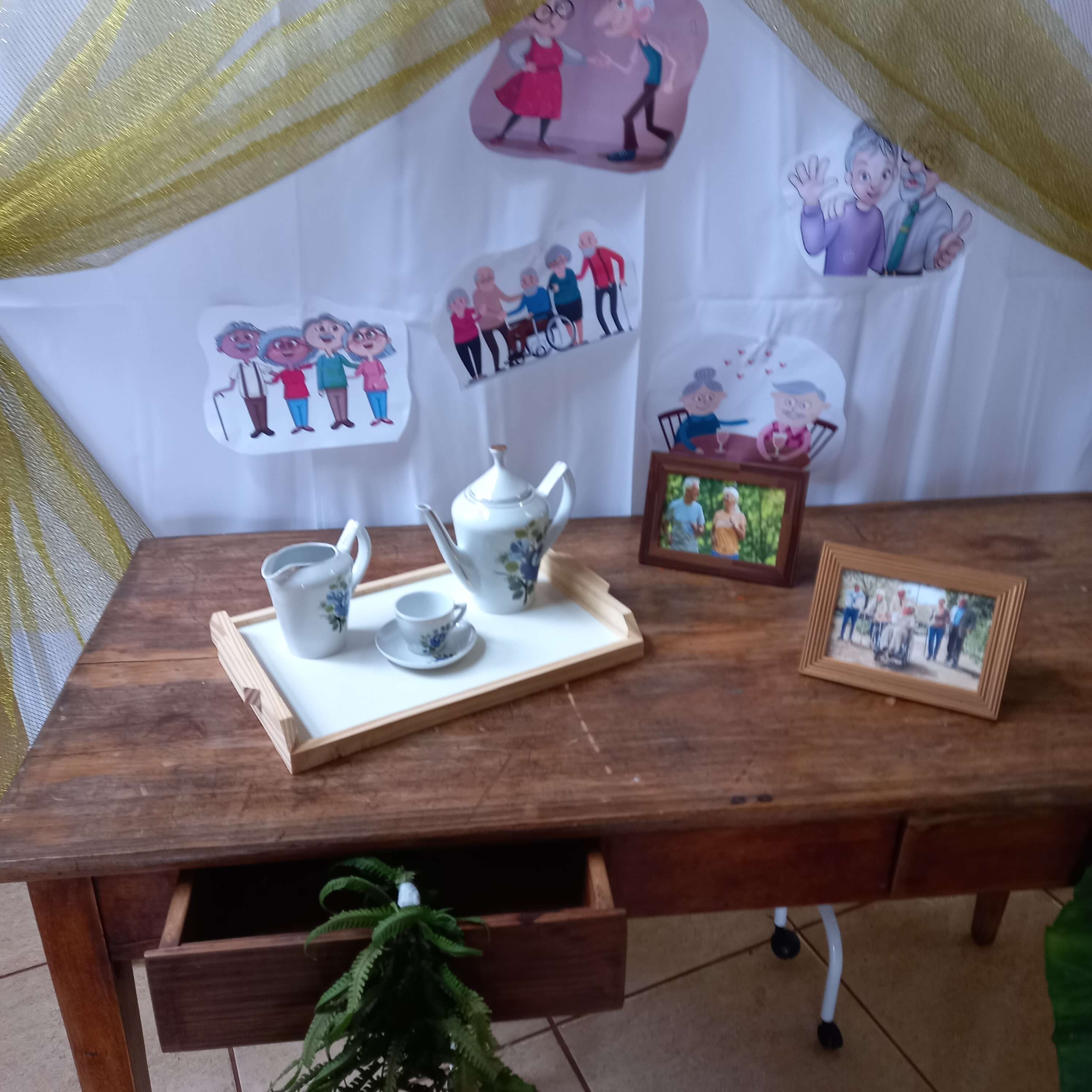 1º CAFÉ DA EXPERIÊNCIA - HOMENAGEM AOS IDOSOS